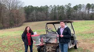 Seeding with Clover