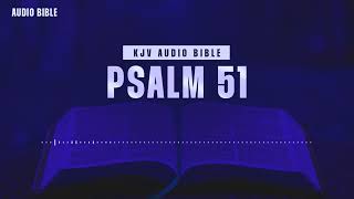 PSALM 51 | KING JAMES VERSION | Old Testament Book |ENGLISH AUDIO BIBLE | THE BIBLE LIVE 24X7