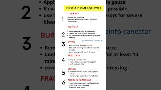 First Aid Emergency Tips Firstaid Firstaidtips Emergencies Emergencyresponse