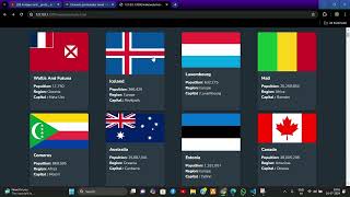Create a Country Data Fetcher with HTML, CSS, and JavaScript | #webdevelopmenttutorial