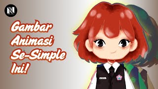 Tahap 1: Bikin Animasi Simpel di Ibis Paint X? Cuma Pakai HP! 🤯