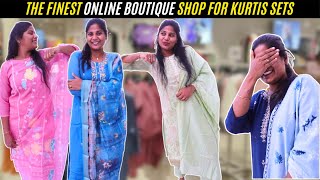 The Best Online Kurtis shop| Aakruti Boutique