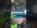 Tutorial cara hidupin APU B737 NG