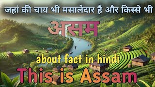 दुनिया का सबसे खूबसूरत राज्य के बारे में जानने के लिए इस वीडियो को देखे | Assam state Facts in Hindi