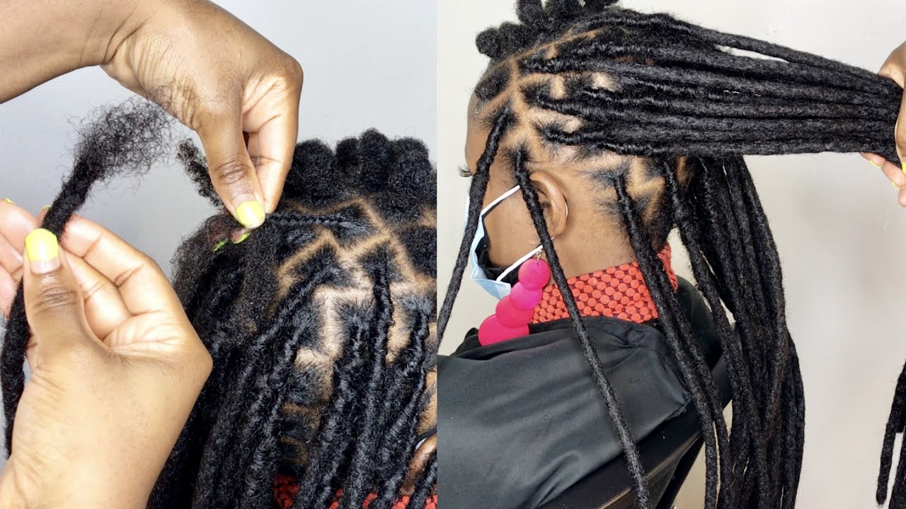 DETAILED TEMPORARY DREADLOCKS EXTENSIONS TUTORIAL | Daixidreadology ...