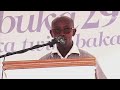 UBUHAMYA BWA SHUMBUSHO EMMANUEL MU KWIBUKA 29 JENOSIDE YAKOREWE ABATUTSI  MU KARERE KA MUHANGA