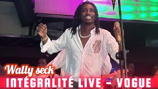 INTÉGRALITÉ SOIRÉE LIVE WALLY SECK HIER AU VOGUE AVEC GUICHET FERMÉ ET UNE FORTE BOUSCULADE DES FANS