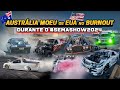 Australianos DETON4R4M os EUA no BURNOUT durante o Sema Show 2024!