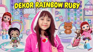 SAMANTHA DEKOR SPESIAL RAINBOW RUBY VIRAL DI TOCA BOCA LIFE WORLD !!