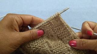 How to Joint Shoulder of Sweater in Knitting