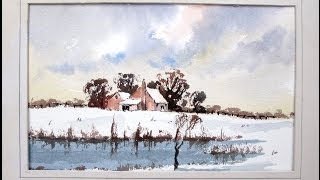 How to paint snow scenes with Alan Owen