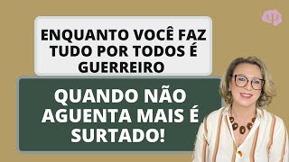 Quando sobrecarregado te chamam de guerreiro, quando não aguenta mais te chamam de surtado