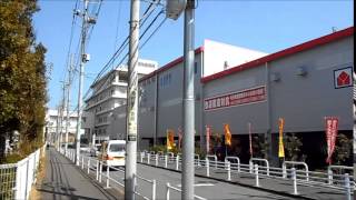 東京都　昭島市松原町付近の風景