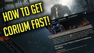 How to get Corium FAST in Anthem for the Crafting the Dawn Shield Quest!