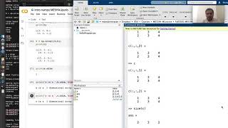 Numpy library (numerical python) , part 1
