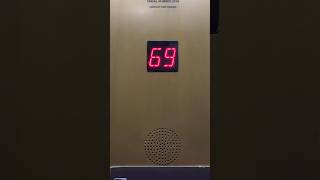 Floor 69 #otis #elevator #voice