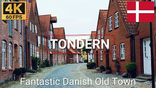 4K TØNDER, DENMARK 🇩🇰 | 2024 | Walk in Cute Historic Old Town