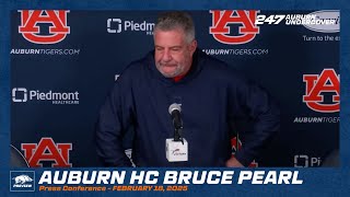 Auburn HC Bruce Pearl | Arkansas preview