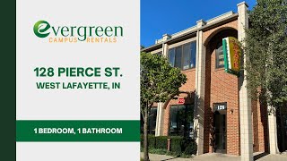 1-Bedroom Apartment with Balcony in West Lafayette|  128 Pierce St.  |  Unit 202