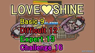 【STEPMANIA】LOVE LOVE SHINE  /  小坂りゆ [Riyu Kosaka]【EDIT】