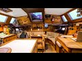 INTERIOR TOUR of our WINTER (Alaska) Live-aboard Boat!