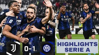 JUVENTUS VS INTER MILAN 0-1 || Full Highlight Pertandingan Tadi Malam || Hasil Klasemen Serie A