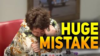 This Poker Player Misreads His Hand In $100K Heads-up Match! (HUGE MISTAKE)