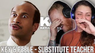 COUPLE React to Key & Peele - Substitute Teacher | OFFICE BLOKE DAVE