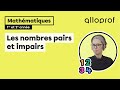 Les nombres pairs et impairs | Mathématiques | Primaire