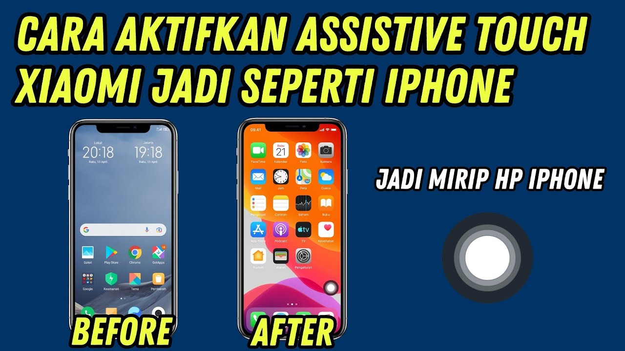 Cara Mengaktifkan Assistive Touch Iphone Di HP Xiaomi - YouTube