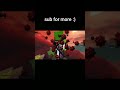 Minecraft INSANE blockclutch #fyp #shorts #minecraft #mlgrush #kbreduce #foryou