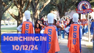 Marching In - SSU Powerhouse of the South Vs. Lincoln University | 10/12/24