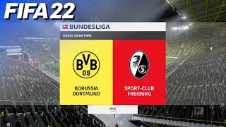 FIFA 22 - Borussia Dortmund vs. SC Freiburg | PS5