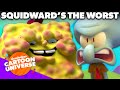 Squidward's WORST Camp Counselor Moments in Kamp Koral 😤 | Nickelodeon Cartoon Universe