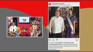Farándula Ají: Miss Panamá Rosa Iveth Montezuma en la OEA y ONU
