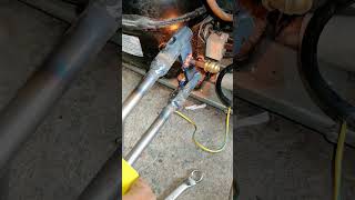 Compressor copper pipe sealing welding process- Good tools and machinery make work easy