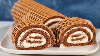 Incredible roll recipe. Cake in 15 minutes! The cake that drives the whole world crazy!