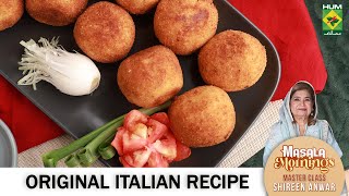 Italian Rice Balls | Original Italian Recipe | Quick \u0026 Easy Recipe | Shireen Anwar