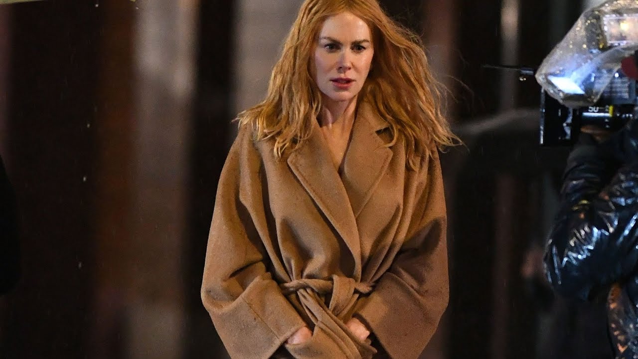 Nicole Kidman Filming Thriller 'Babygirl' In Manhattan - YouTube