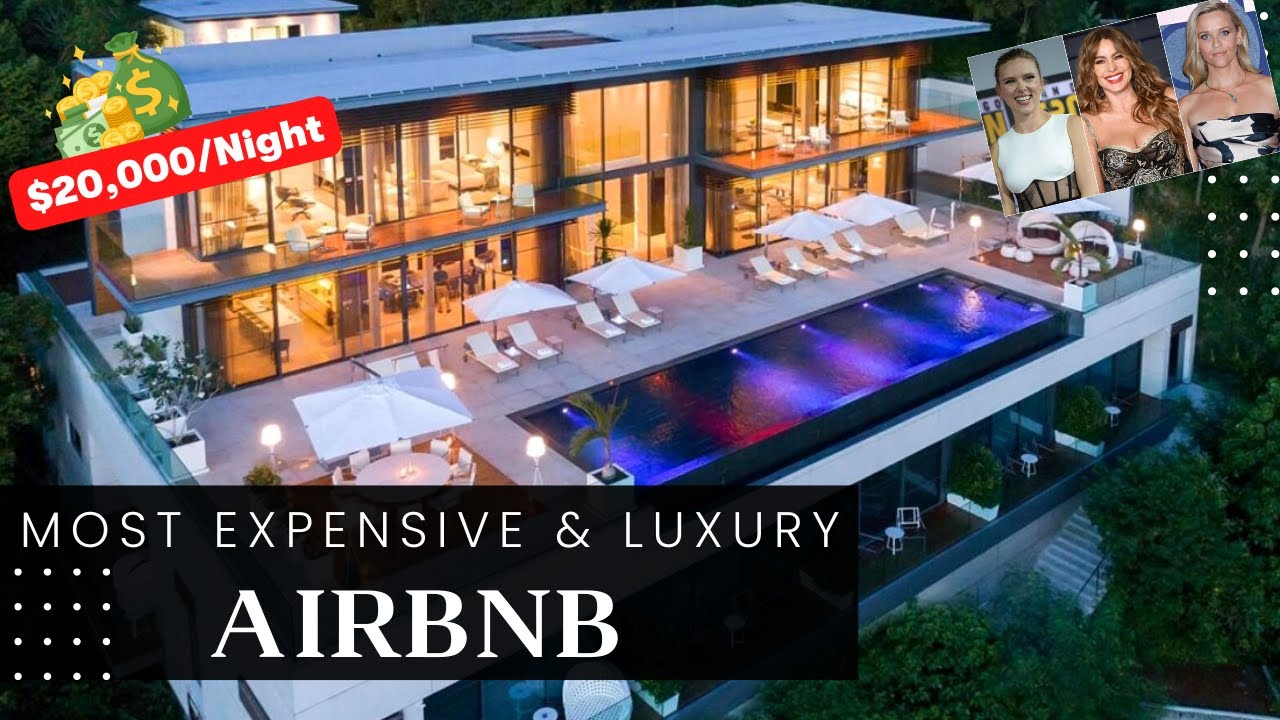 Most Expensive Airbnb In The U.S [TOP 10] | Airbnb's Blow Your Mind 🤑 ...