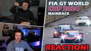 MACAU GP 2024 I MAINRACE I RAIN & ACTION I Mennem Reaction