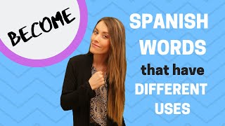 Spanish Verb CONVERTIRSE - How To Say \