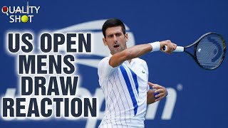 🎾US Open 2021 Draw REACTION | Men's Singles | Murray vs Tsitsipas 1st round! | Nice Djokovic Draw?