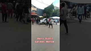 Hero Sunil in hyd shoot | Latest look different | new movie | Comedian Sunil | pushpa villan |