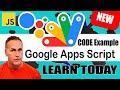 How to Create WebApps with Google Apps Script Code Video #2 of 7