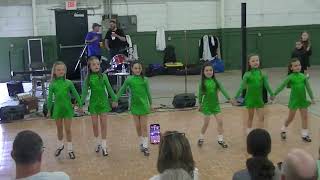 Young girls Irish Dance at Ohio Scottish Games and Celtic Festival