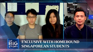 Exclusive with homebound Singaporean students in Manchester, UK | The Straits Times