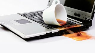 How To Repair A Laptop After A Liquid Spill : Tutorial !