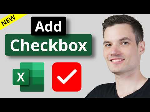 NEW: How to Add Checkbox in Excel