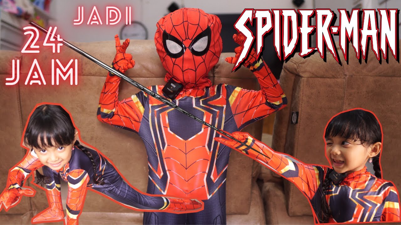 24 Jam Jadi Spiderman Drama Parodi Spiderman Samantha Youtube
